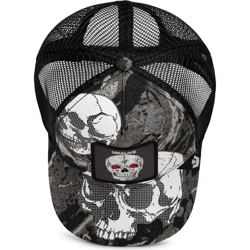 epci-curbata-negru-snapback-bone-head-unalive-the-farm-goorin-bros
