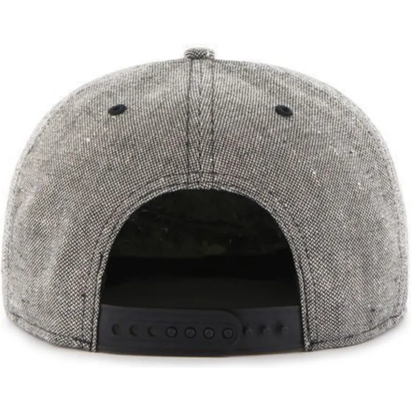 epci-plata-negru-snapback-tejido-vaquero-de-new-york-yankees-mlb-de-47-brand