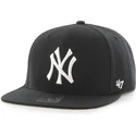 svart-platt-keps-snapback-enfargad-mlb-new-york-yankees-fran-47-brand