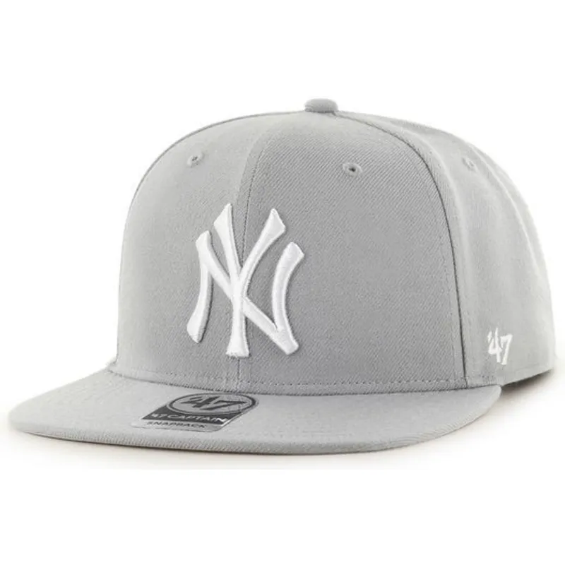 epci-plata-gri-snapback-tejido-vaquero-de-new-york-yankees-mlb-de-47-brand