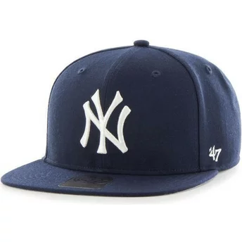 New Era Flat Brim 9FIFTY COOPS New York Yankees MLB Black Snapback Cap