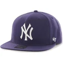 epci-plata-violet-snapback-lisa-lateral-de-new-york-yankees-mlb-de-47-brand