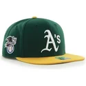 cap-plata-green-snapback-lisa-lateral-de-oakland-athletics-mlb-de-47-brand