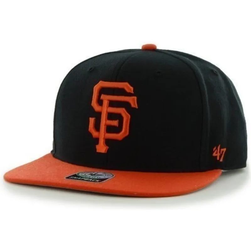epci-plata-negru-snapback-lateral-de-san-francisco-giants-mlb-de-47-brand