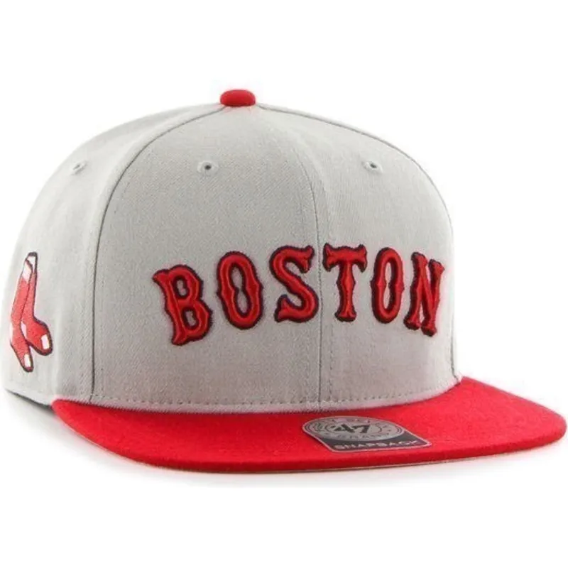 epci-plata-gri-snapback-lateral-de-boston-red-sox-mlb-de-47-brand