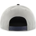 47-brand-flat-brim-side-logo-mlb-new-york-yankees-grey-snapback-cap