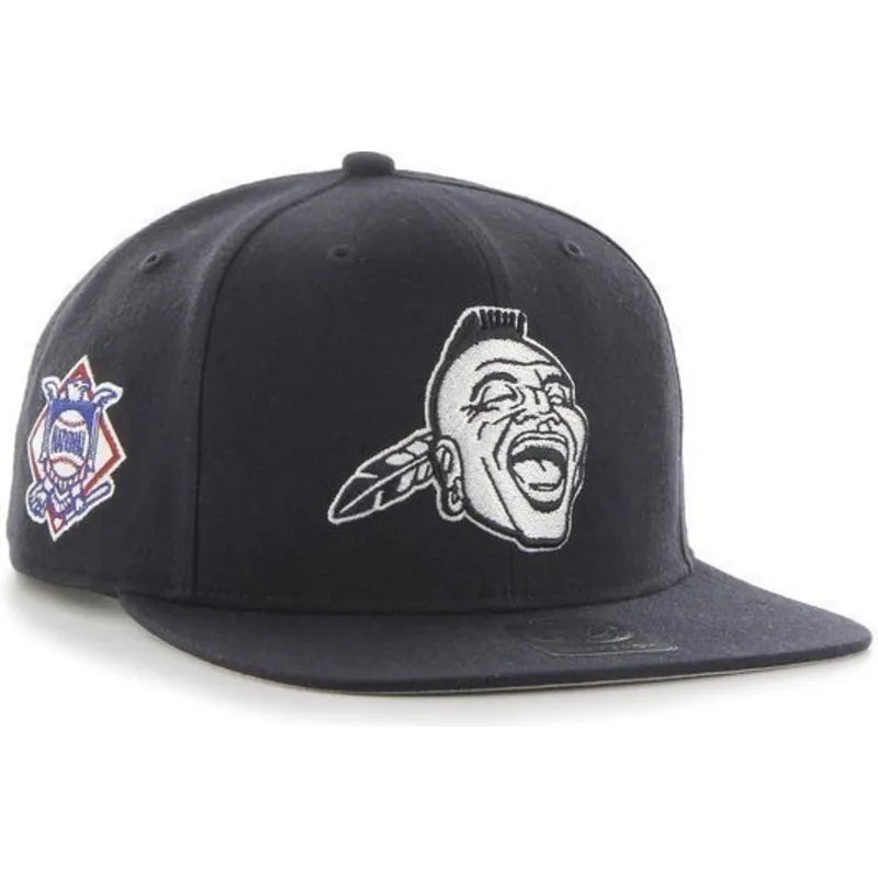 epci-plata-bleumarin-snapback-lateral-de-atlanta-braves-mlb-de-47-brand