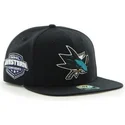 epci-plata-negru-snapback-de-san-jose-sharks-nhl-de-47-brand