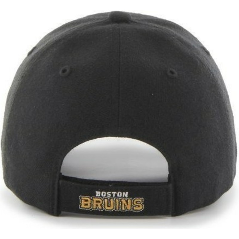 47-brand-curved-brim-nhl-boston-bruins-smooth-black-cap