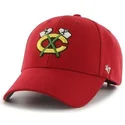 epci-curbata-rou-reglabila-de-chicago-blackhawks-nhl-de-47-brand