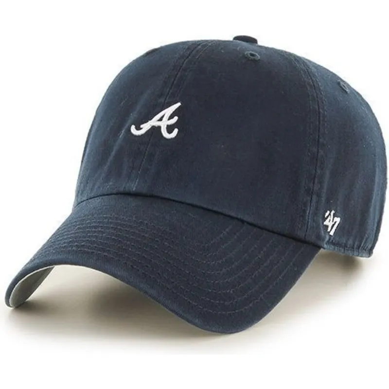 epci-curbata-bleumarin-reglabila-de-atlanta-braves-mlb-de-47-brand