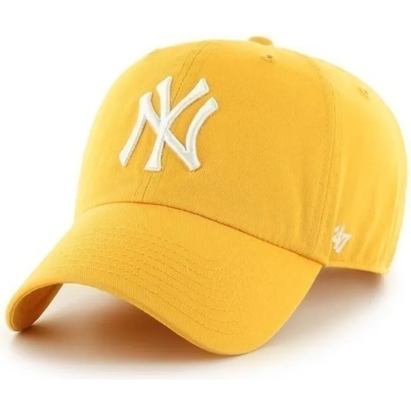 epci-curbata-galben-reglabila-de-new-york-yankees-mlb-de-47-brand