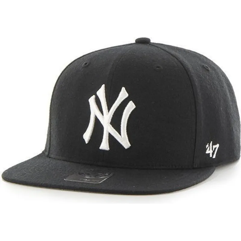 epci-plata-negru-snapback-pentru-copii-de-new-york-yankees-mlb-de-47-brand