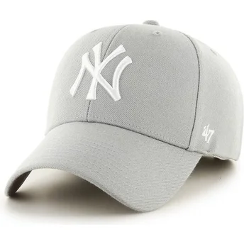 Szara czapka z daszkiem New York Yankees MLB od 47 Brand