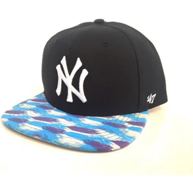 epci-plata-bleumarin-snapback-estampado-en-la-de-new-york-yankees-mlb-de-47-brand