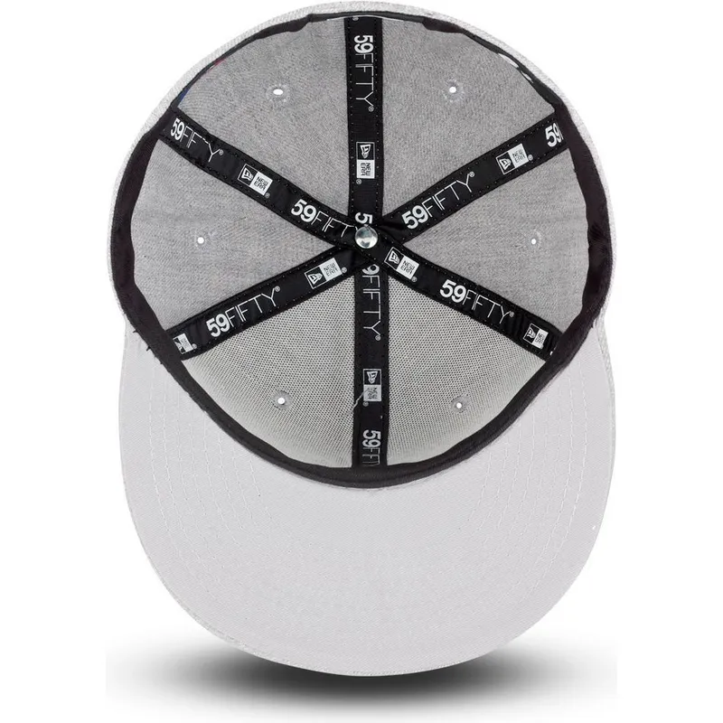 cap-plata-gray-ajustada-pentru-copii-59fifty-essential-de-new-york-yankees-mlb-de-new-era