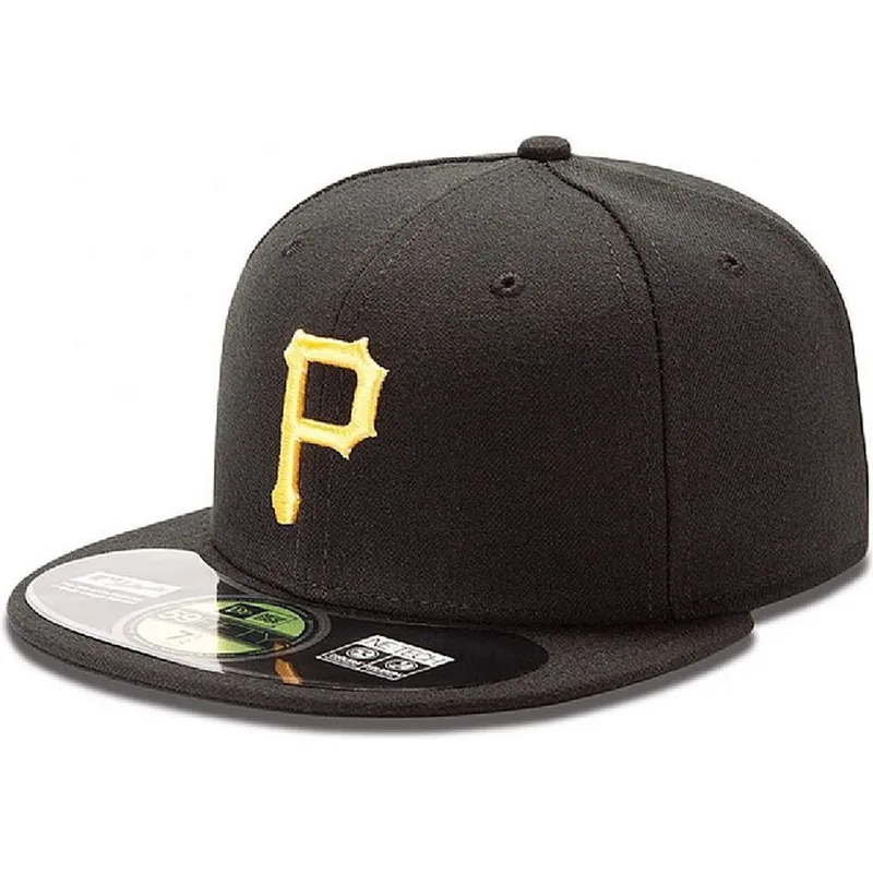 epci-plata-negru-fitted-59fifty-authentic-on-field-de-pittsburgh-pirates-mlb-de-new-era