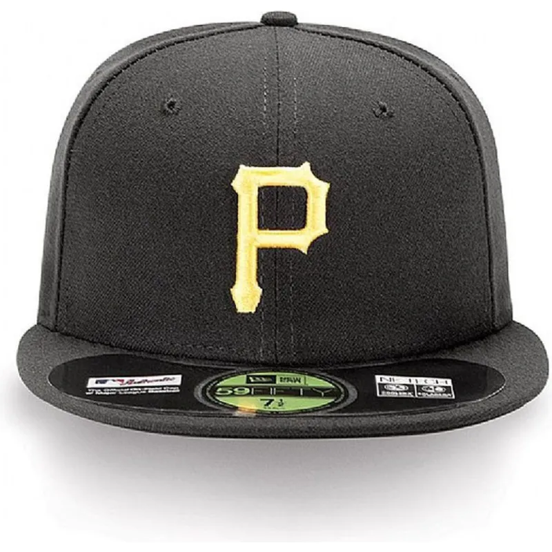 epci-plata-negru-fitted-59fifty-authentic-on-field-de-pittsburgh-pirates-mlb-de-new-era