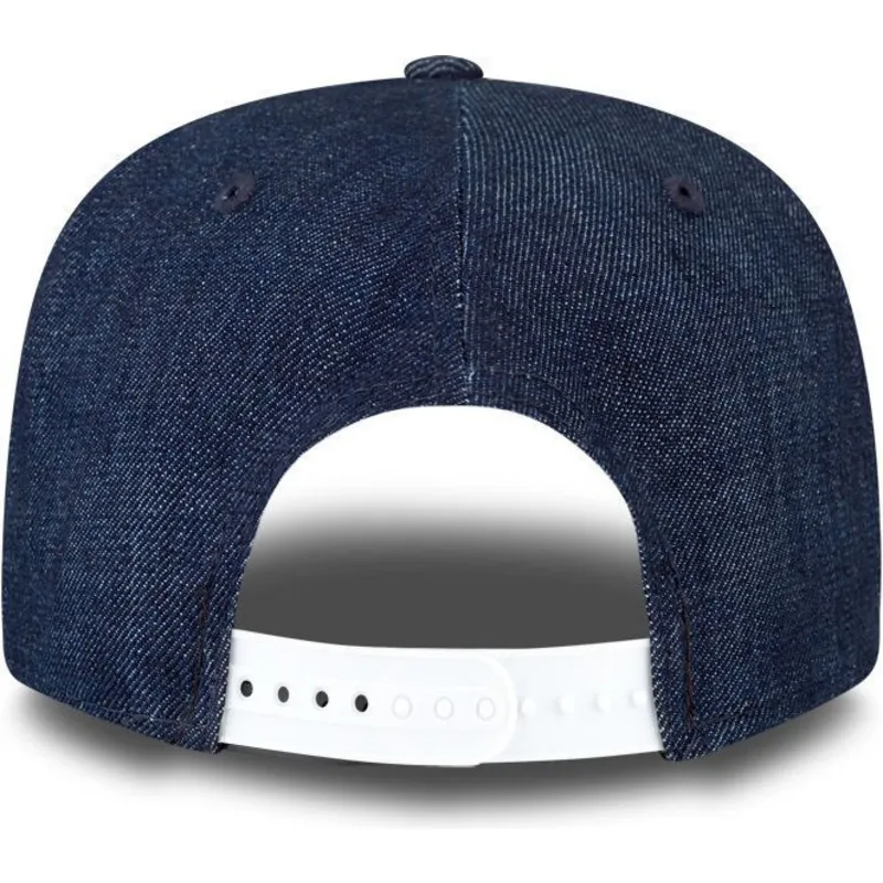 epci-plata-bleumarin-snapback-9fifty-essential-denim-de-new-york-yankees-mlb-de-new-era