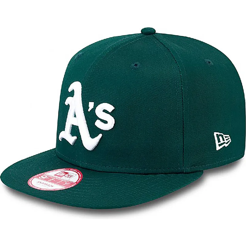 epci-plata-negru-snapback-9fifty-essential-de-oakland-athletics-mlb-de-new-era