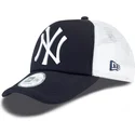 cap-curbata-navy-blue-snapback-clean-a-frame-de-new-york-yankees-mlb-de-new-era