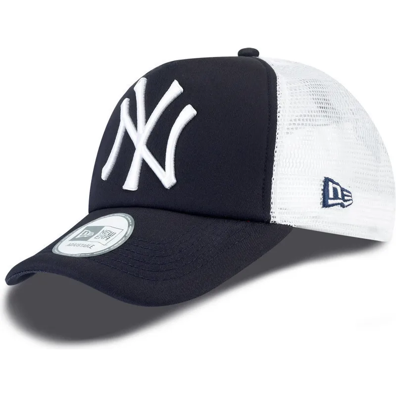 cap-curbata-navy-blue-snapback-clean-a-frame-de-new-york-yankees-mlb-de-new-era cap-curbata-navy-blue-snapback-clean-a-frame-de-new-york-yankees-mlb-de-new-era