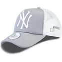 epci-curbata-gri-snapback-clean-a-frame-de-new-york-yankees-mlb-de-new-era