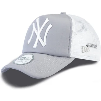 epci-curbata-gri-snapback-clean-a-frame-de-new-york-yankees-mlb-de-new-era