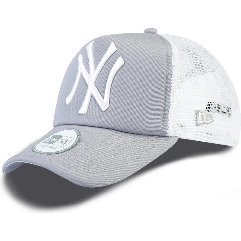 epci-curbata-gri-snapback-clean-a-frame-de-new-york-yankees-mlb-de-new-era