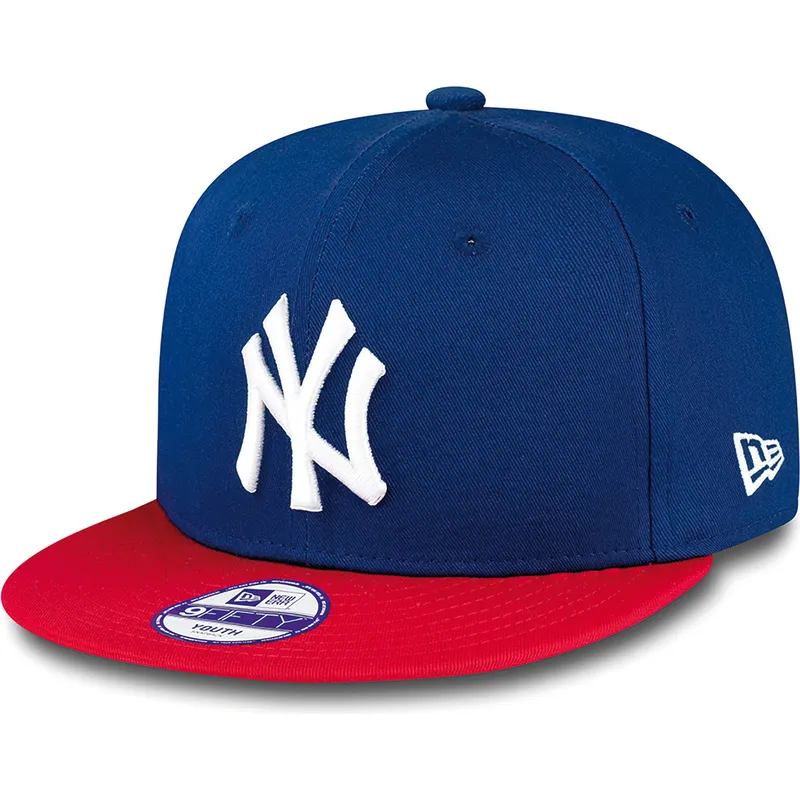 epci-plata-albastru-snapback-pentru-copii-9fifty-cotton-block-de-new-york-yankees-mlb-de-new-era