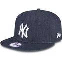 epci-plata-bleumarin-snapback-pentru-copii-9fifty-essential-denim-de-new-york-yankees-mlb-de-new-era